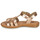 Pantofi Fete Sandale Citrouille et Compagnie ROLUI Bronz