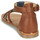 Pantofi Fete Sandale Citrouille et Compagnie GITANOLO Albastru / Camel