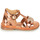 Pantofi Fete Sandale Citrouille et Compagnie MINIMOME Bronz