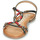 Pantofi Femei Sandale Gioseppo PARISH Negru / Roșu