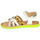 Pantofi Fete Sandale Gioseppo STAGGIA Alb / Galben
