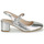Pantofi Femei Balerin și Balerini cu curea André JONNA Argintiu