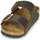 Pantofi Papuci de vară Birkenstock ARIZONA SFB LEATHER Maro