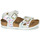 Pantofi Fete Sandale Birkenstock RIO Alb / Multicolor