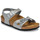 Pantofi Fete Sandale Birkenstock RIO Glitter / Silver