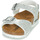 Pantofi Fete Sandale Birkenstock RIO PLAIN Alb
