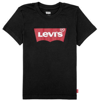 Îmbracaminte Băieți Tricouri mânecă scurtă Levi's BATWING TEE Negru