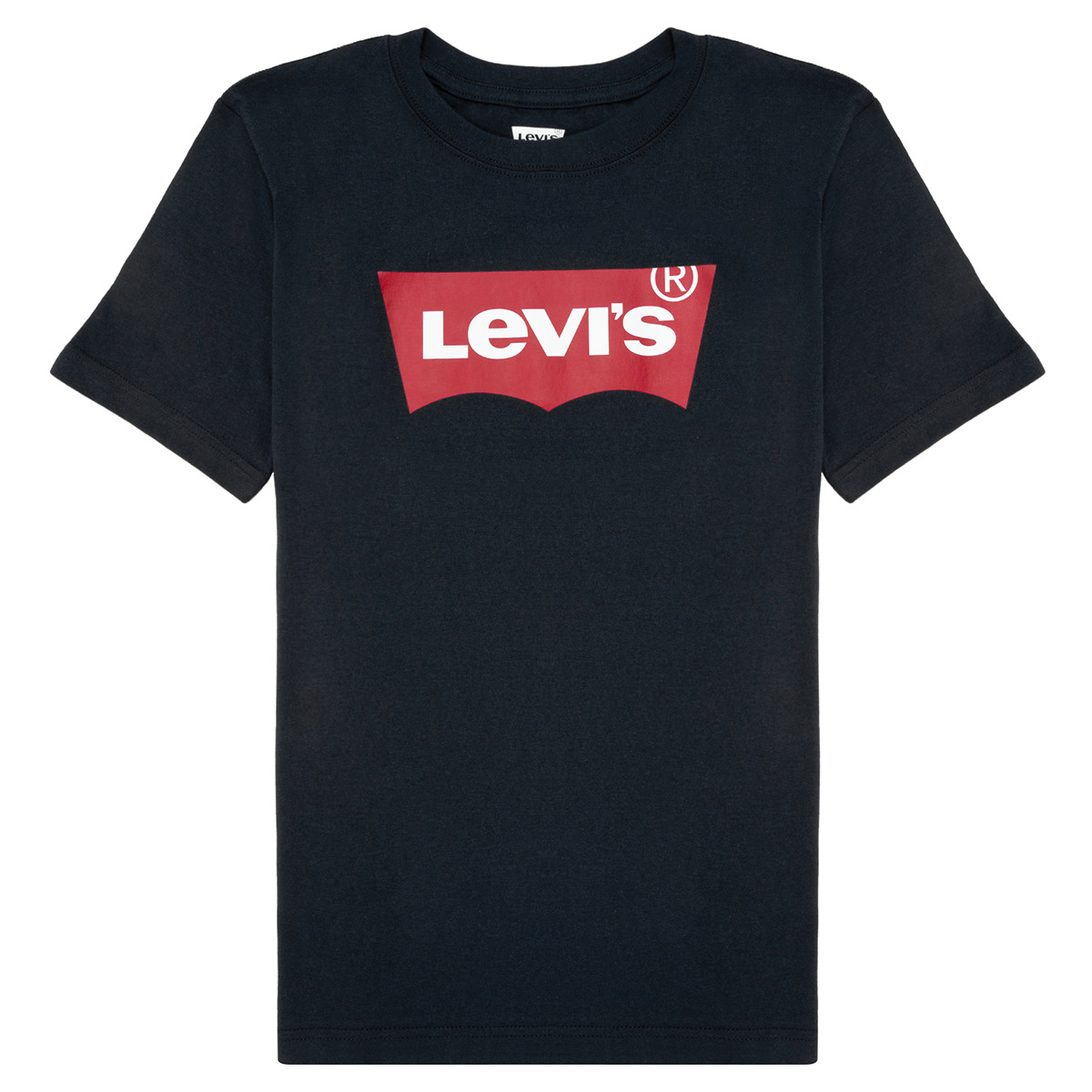 Îmbracaminte Băieți Tricouri mânecă scurtă Levi's BATWING TEE Negru