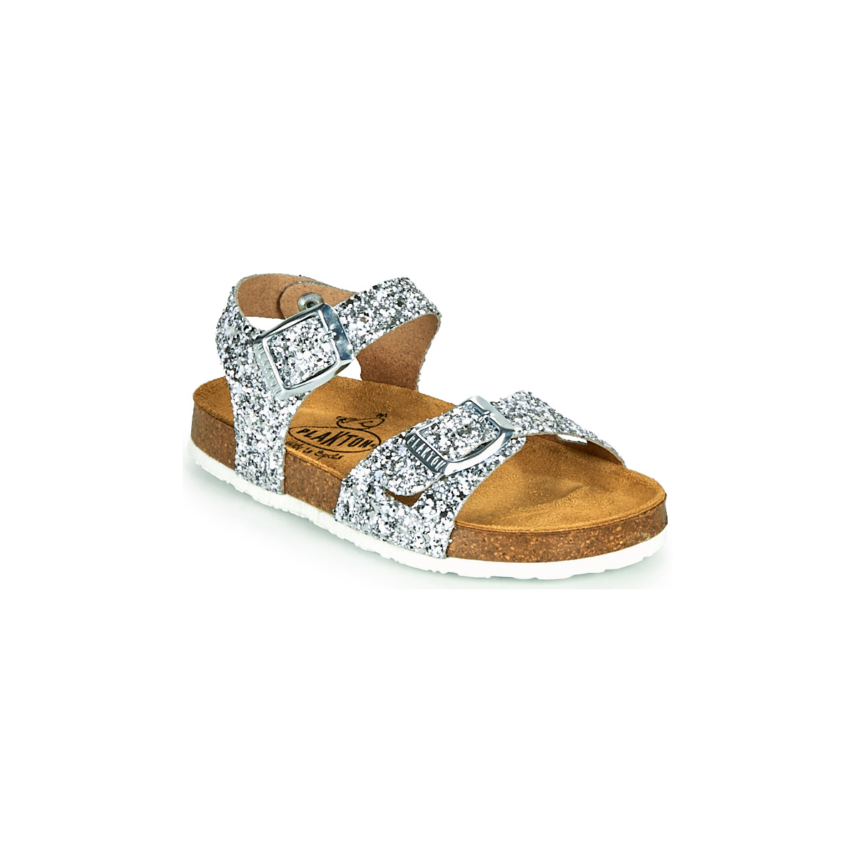 Pantofi Fete Sandale Plakton LISA Argintiu
