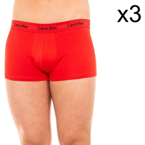 Lenjerie intimă Bărbați Boxeri Calvin Klein Jeans U2664G-CKL roșu