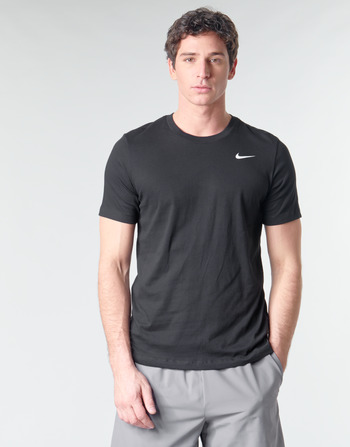 Îmbracaminte Bărbați Tricouri mânecă scurtă Nike M NK DRY TEE DFC CREW SOLID Negru / Alb