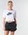 Îmbracaminte Femei Tricouri mânecă scurtă Nike W NSW TEE ESSNTL CRP ICN FTR Alb / Negru