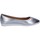 Pantofi Femei Balerin și Balerini cu curea Lancetti BP564 Argintiu