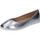 Pantofi Femei Balerin și Balerini cu curea Lancetti BP564 Argintiu