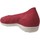 Pantofi Femei Balerin și Balerini cu curea Mephisto Elsie perf roșu