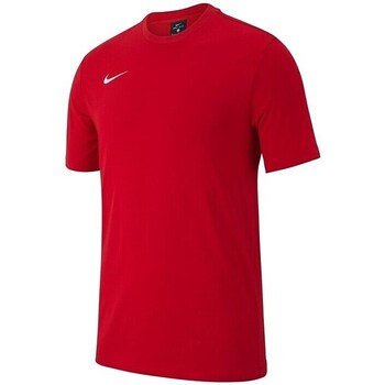 Îmbracaminte Băieți Tricouri mânecă scurtă Nike JR Team Club 19 roșu