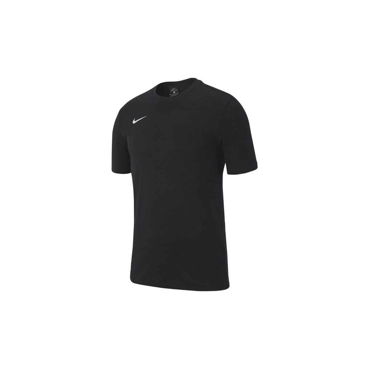 Îmbracaminte Băieți Tricouri mânecă scurtă Nike JR Team Club 19 Negru