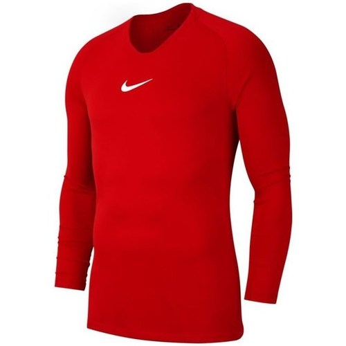 Îmbracaminte Băieți Tricouri mânecă scurtă Nike JR Dry Park First Layer roșu