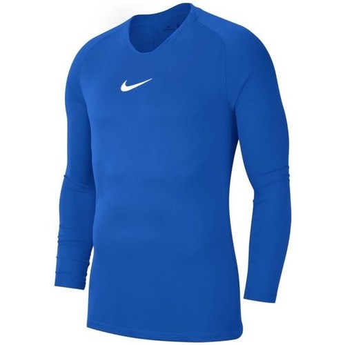 Îmbracaminte Băieți Tricouri mânecă scurtă Nike JR Dry Park First Layer albastru