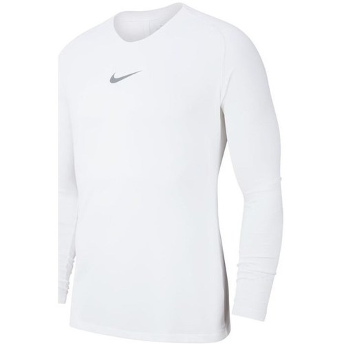 Îmbracaminte Bărbați Tricouri mânecă scurtă Nike Dry Park First Layer Alb