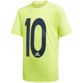 Îmbracaminte Băieți Tricouri mânecă scurtă adidas Originals JR Messi Icon Jersey verde
