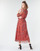 Îmbracaminte Femei Rochii lungi Vero Moda VMGLAMMY Roșu