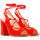 Pantofi Femei Sandale Made In Italia - linda roșu