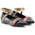 Pantofi Femei Balerin și Balerini cu curea Made In Italia - antonella Negru