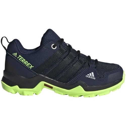 Pantofi Copii Drumetie și trekking adidas Originals Terrex AX2R K Negre, Albastru marim