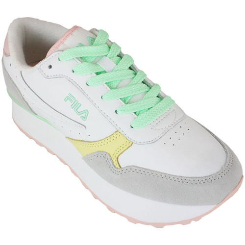 Pantofi Femei Sneakers Fila orbit zeppa cb wmn white/green ash Alb