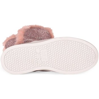 Bibi Shoes Cizme Fete Bibi Urban Sampanie/Glitter Cu Detaliu Blanita roz