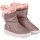 Pantofi Fete Cizme Bibi Shoes Cizme Fete Bibi Urban Sampanie/Glitter Cu Detaliu Blanita roz