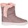 Pantofi Fete Cizme Bibi Shoes Cizme Fete Bibi Urban Sampanie/Glitter Cu Detaliu Blanita roz