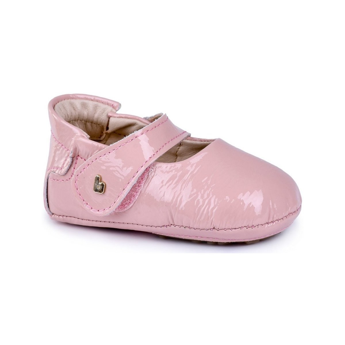 Pantofi Fete Balerin și Balerini cu curea Bibi Shoes Balerini BIBI Afeto New Sweet roz