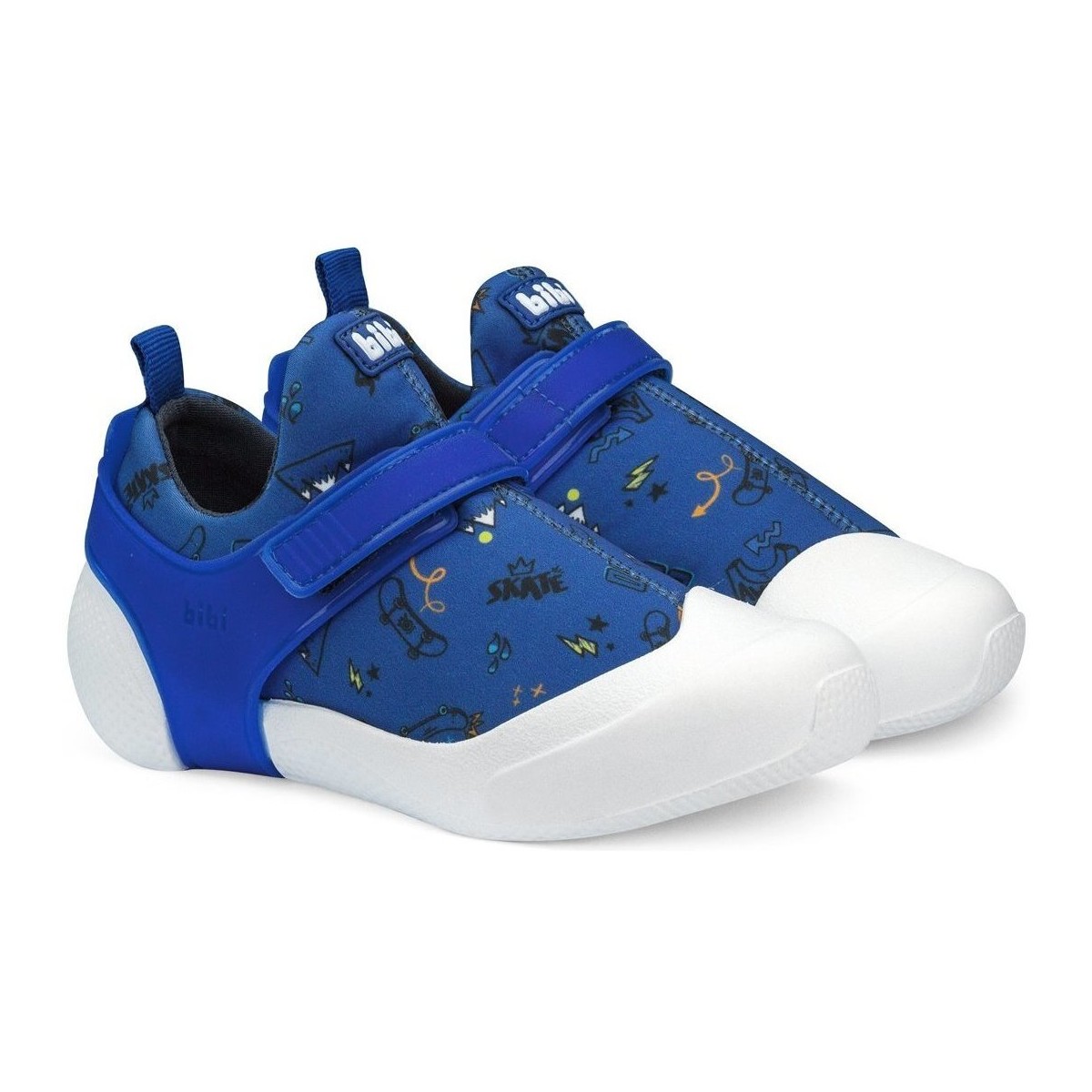 Pantofi Băieți Pantofi sport Casual Bibi Shoes Pantofi Baieti BIBI 2way Albastru Cu Imprimeu albastru