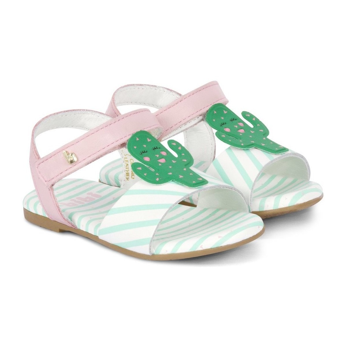 Pantofi Fete Sandale Bibi Shoes Sandale Fete Bibi Baby Birk Roz-Cactus roz