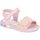 Pantofi Fete Sandale Bibi Shoes Sandale Fete Bibi Star Light Roz-Glitter roz