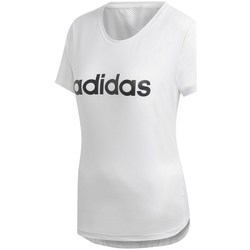Îmbracaminte Femei Tricouri mânecă scurtă adidas Originals D2M Logo Tee Alb