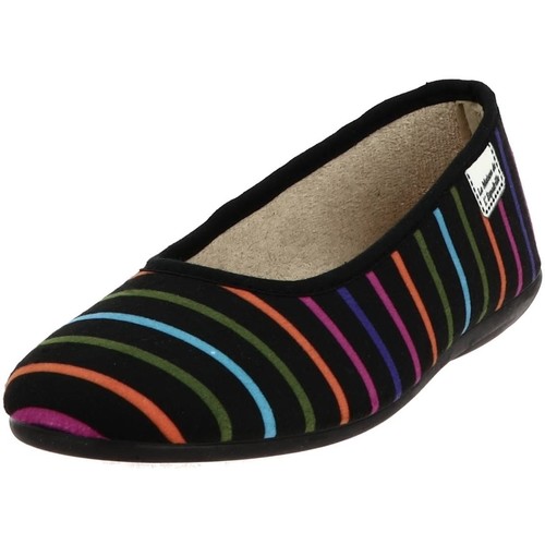 Pantofi Femei Papuci de casă La Maison De L'espadrille BALLERINE RAYEE Multicolor
