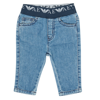 Îmbracaminte Băieți Jeans slim Emporio Armani 6HHJ07-4D29Z-0942 Albastru