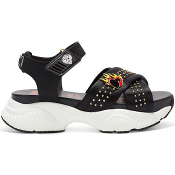 Pantofi Femei Sneakers Ed Hardy - Flaming sandal black Negru