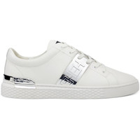 Pantofi Bărbați Sneakers Ed Hardy - Stripe low top-metallic white/silver Alb