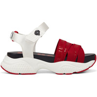 Pantofi Femei Sandale
 Ed Hardy - Overlap sandal red/white roșu