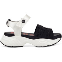 Pantofi Femei Sandale
 Ed Hardy - Overlap sandal black/white Alb