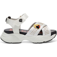 Pantofi Femei Sneakers Ed Hardy - Flaming sandal white Alb
