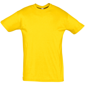 Îmbracaminte Bărbați Tricouri mânecă scurtă Sols REGENT COLORS MEN galben