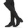 Pantofi Femei Cizme lungi peste genunchi Unisa LUKAS Negru