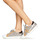 Pantofi Femei Pantofi sport Casual Meline IN1344 Alb / Bej / Auriu