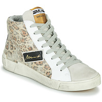 Pantofi Femei Pantofi sport stil gheata Meline NK5050 Bej / Leopard