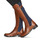 Pantofi Femei Cizme casual Caprice 25504-387 Coniac / Albastru
